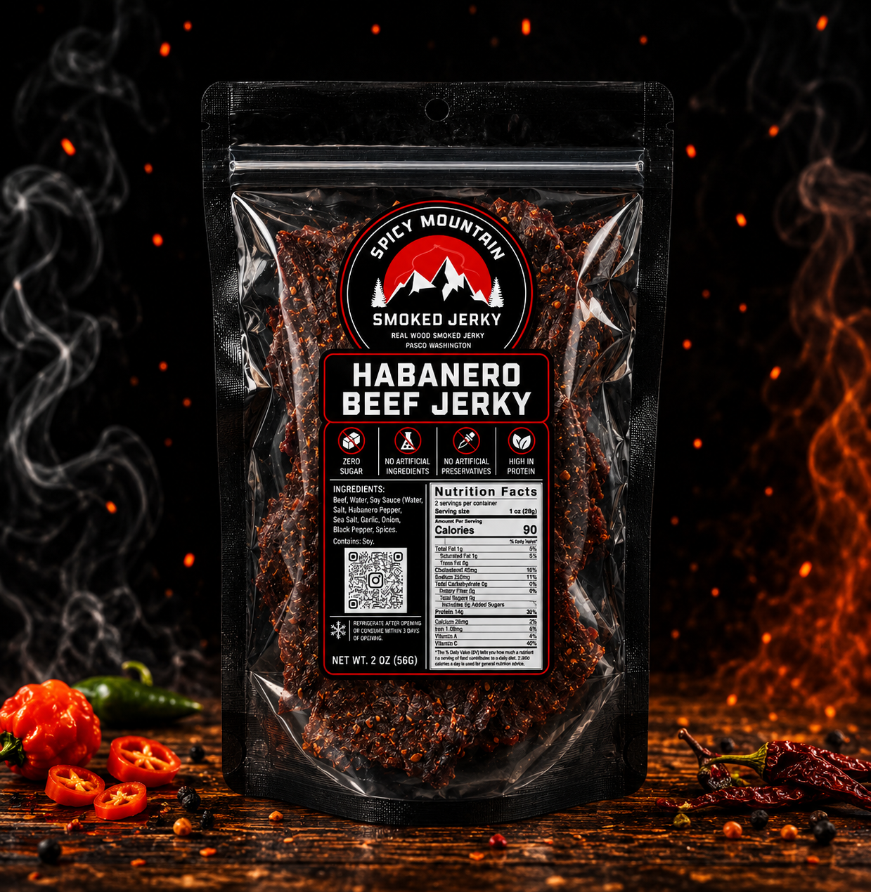 Habanero Beef Jerky